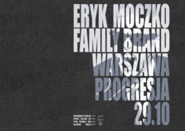 Eryk Moczko wystąpi 29 października 2026 w warszawskiej Progresji!