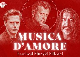 Drupi, Gazebo i Pupo wystąpią podczas FESTIWALU MUZYKI MIŁOŚCI "MUSICA D'AMORE"