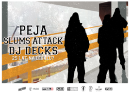 Peja x DJ Decks x Slums Attack – jubileuszowa trasa „Na Legalu?” 2026