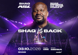 Shaquille O’Neal przyjeżdża do Polski na SHAQ Presents All Stars League 3!