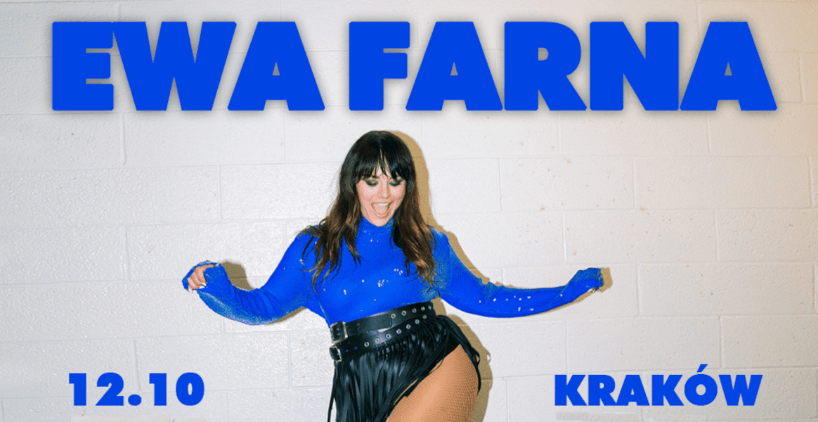 Ewa Farna 12.10.2025 – Kraków, Klub Studio – bilety