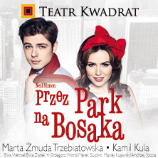 Przez park na bosaka