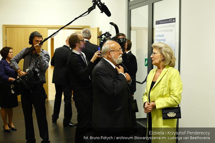 Elżbieta i Krzysztof Pendereccy