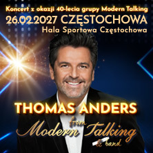 Thomas Anders from Modern Talking & Band. Specjalny koncert z okazji 40-lecia gr