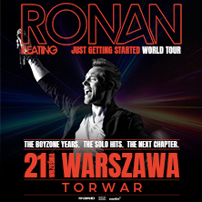 RONAN KEATING - JUST GETTING STARTED WORLD TOUR