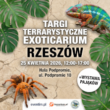 Exoticarium Rzesz&oacute;w- wstęp od godziny 12:00