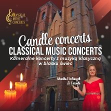 Kameralne koncerty z muzyką klasyczną w blasku świec