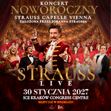 STRAUSS LIVE  - KONCERT NOWOROCZNY Z WIEDNIA