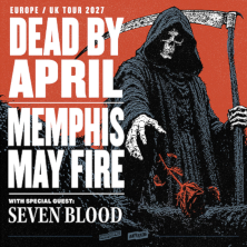 MEMPHIS MAY FIRE x DEAD BY APRIL
