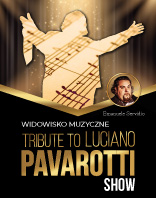 Tribute to Luciano Pavarotti przy świeca