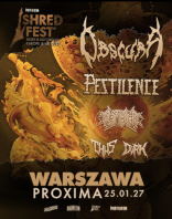 SHRED FEST: OBSCURA + Pestilence, Cryptic Shift, Thus, Dvrk