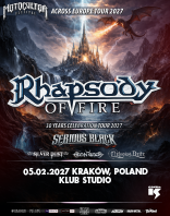 Motocultor Across Europe Tour 2027: Rhapsody of Fire + Serious B