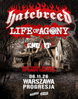 HATEBREED + LIFE OF AGONY