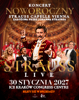 STRAUSS LIVE  - KONCERT NOWOROCZNY Z WIEDNIA