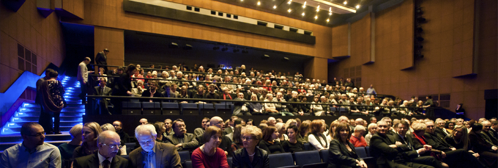 Scena teatralna w Domu Technika NOT