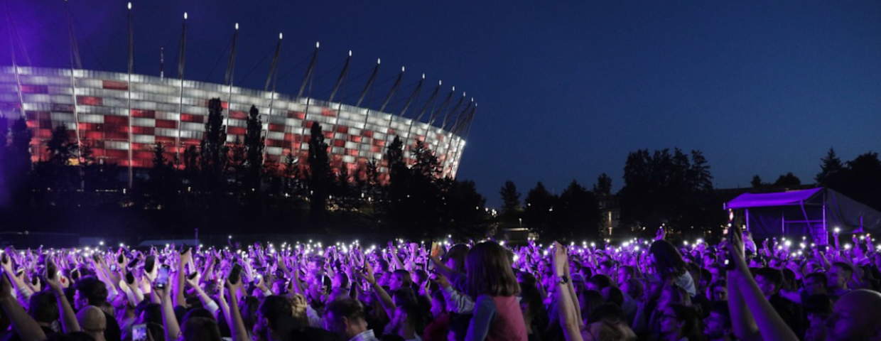 Błonia PGE Stadionu Narodowego w Warszawie