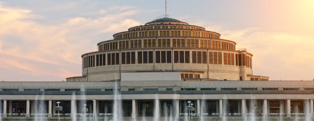 Pergola przy Hali Stulecia